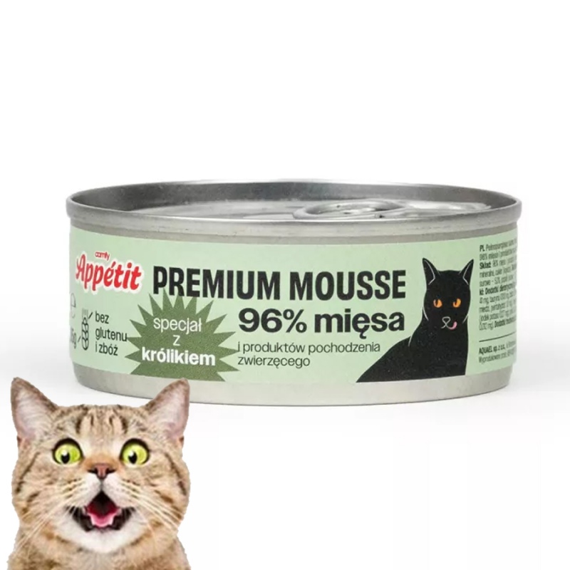 Comfy Appetit Mousse - Coelho para Gatos