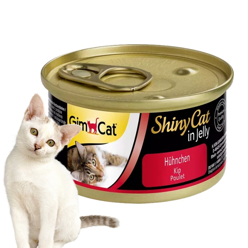 GimCat ShinyCat em Gelatina - Frango 70g