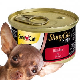 GimCat ShinyCat en Gelée - poulet 70g