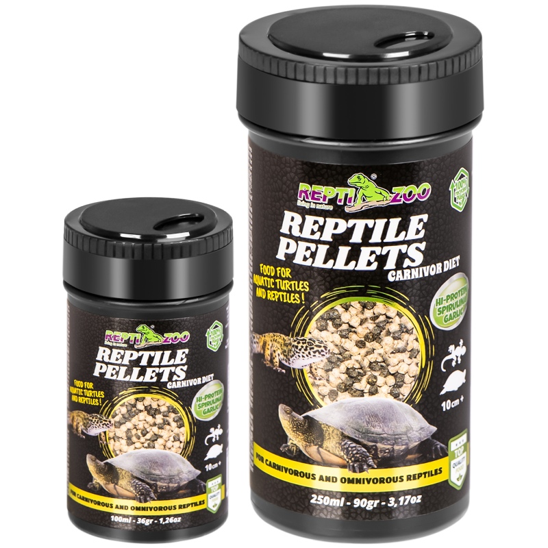 Repti-Zoo Reptile Pellets 100ml - pokarm i witaminy