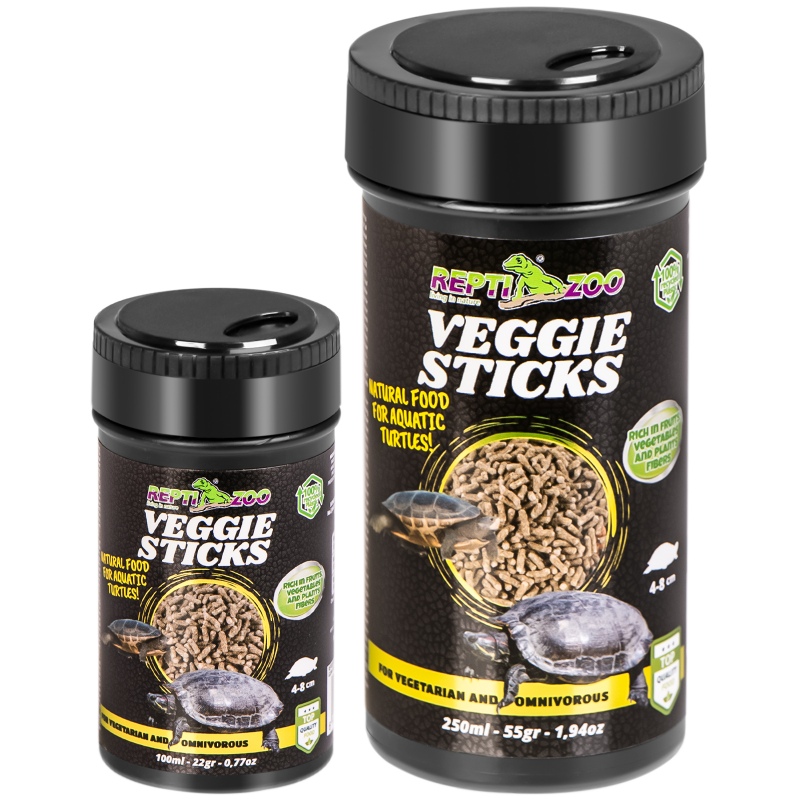 Repti-Zoo Veggie Sticks 100ml - Храна за костенурки