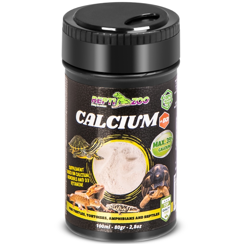 Repti-Zoo Calcium + D3 - Calcium für Reptilien