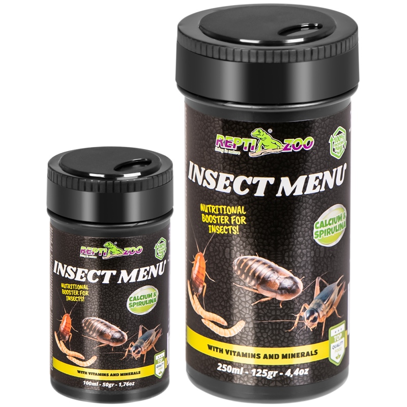 Repti-Zoo Insect Menu 250ml packaging