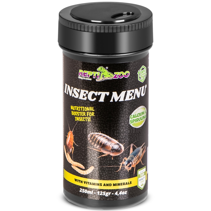 Repti-Zoo Insect Menu 250ml packaging