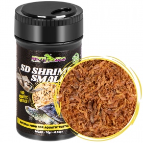 Repti-Zoo Semi Dry Shrimps S 100ml - Pokarm dla gadów