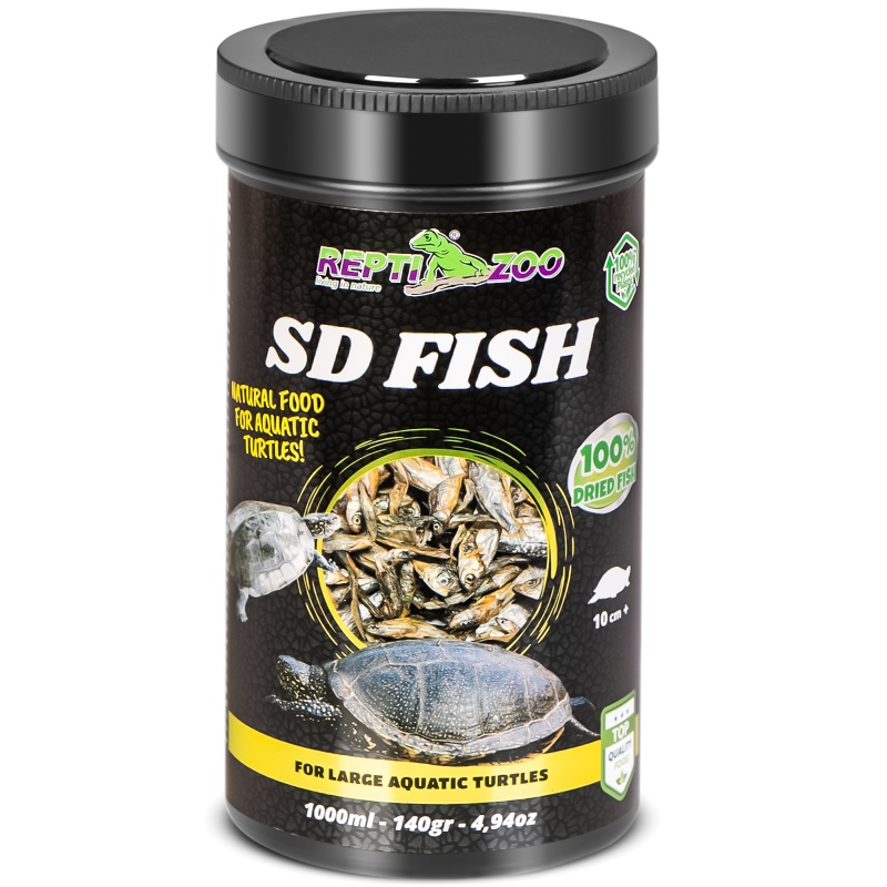 Repti-Zoo Semi Dry Fish 1000ml - Futter für Reptilien