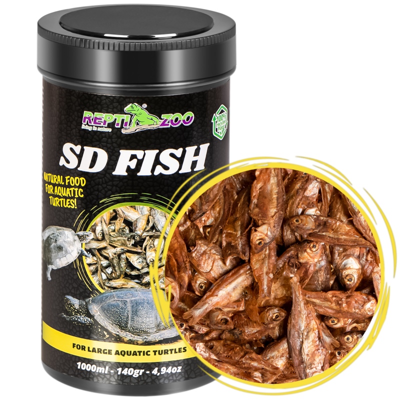 Repti-Zoo Semi Dry Fish 1000ml - Futter für Reptilien