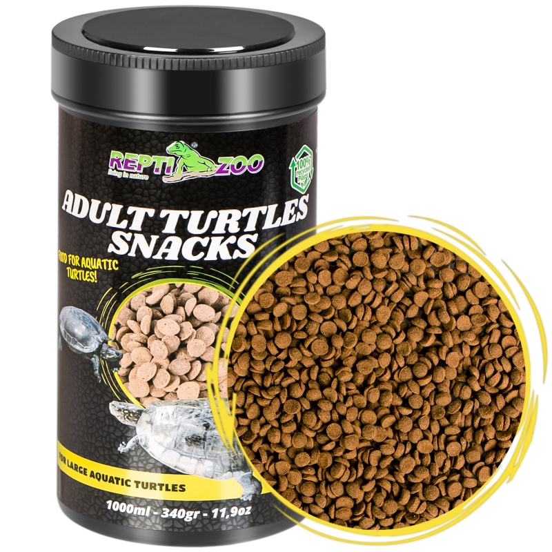 Repti-Zoo Snacks pour tortues adultes 1000ml