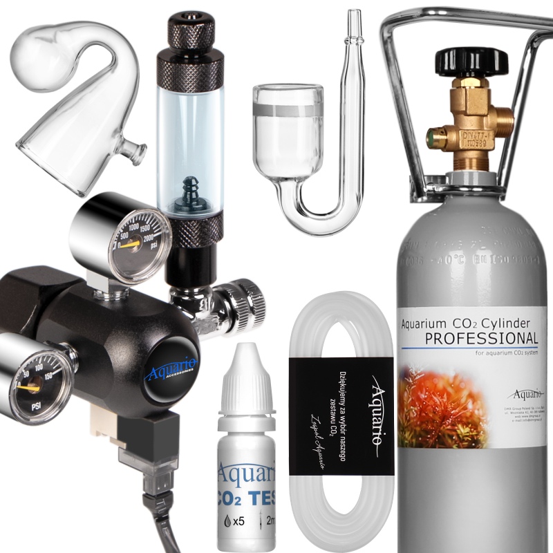 Aquario Professional 2.0 CO2-Set für Aquarien