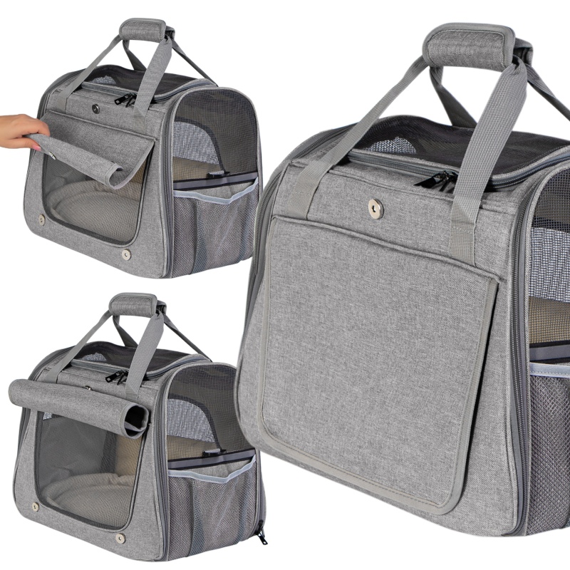 Furrever Friends Hand Citty Gray Carrier