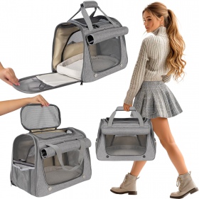 Furrever Friends Hand Citty Gray Carrier