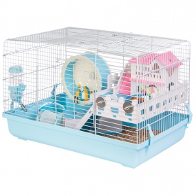 Miku Lux Blue Cage for Rodents