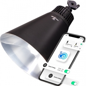 Repti-Zoo Smart Wi-Fi Deep Lamp L - lampa na żarówki grzewcze i UVB Wi-Fi