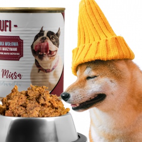 Hundefutter Bufi Premium - 82% Fleisch