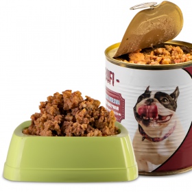 Hundefutter Bufi Premium - 82% Fleisch