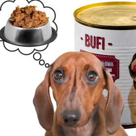 Hundefutter Bufi Premium - 82% Fleisch