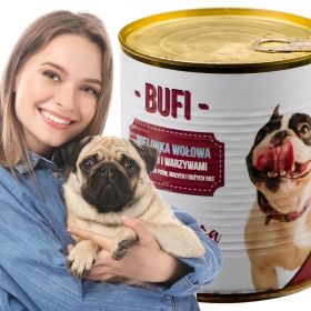 Hundefutter Bufi Premium - 82% Fleisch