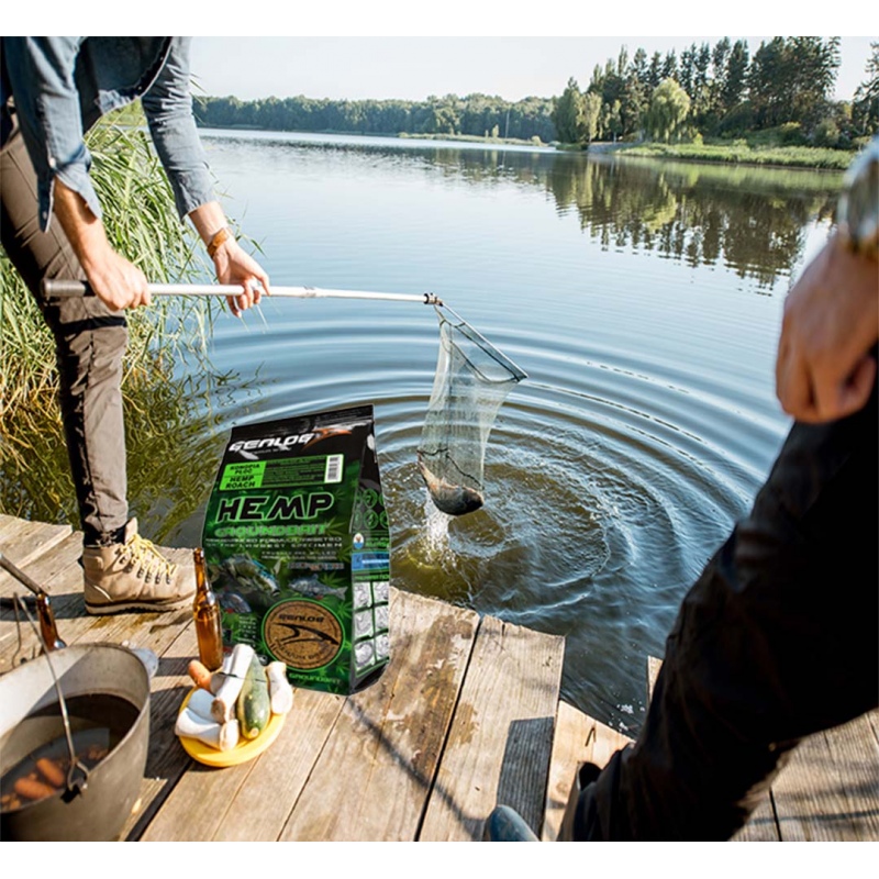 Genlog Hanf-Roach Köder für Plötze 1kg