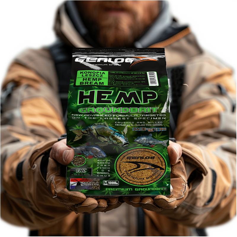 Genlog Hemp Bream Zanęta 1kg - Przyciąga Leszcze