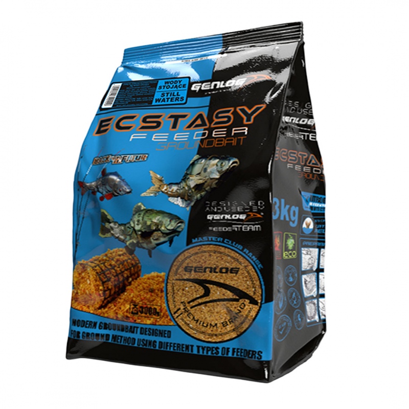 Genlog Feeder Ecstasy Fischfutter 1kg für stehende Gewässer