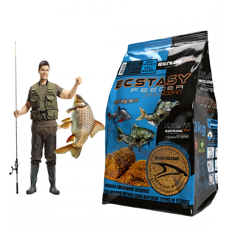 Genlog Feeder Ecstasy - Esca per Pesci 1kg