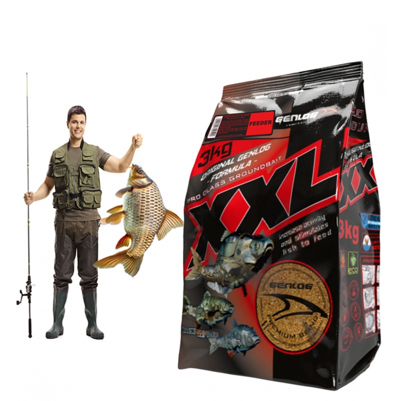 Genlog XXL Feeder - fish bait 3kg