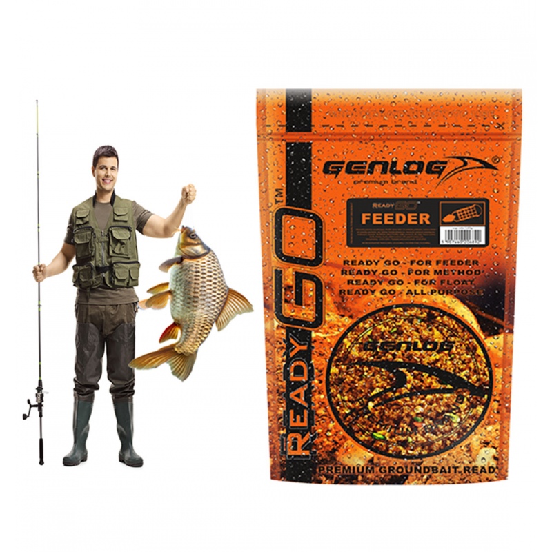 Genlog ReadyGo Feeder Fish Bait 0.8kg