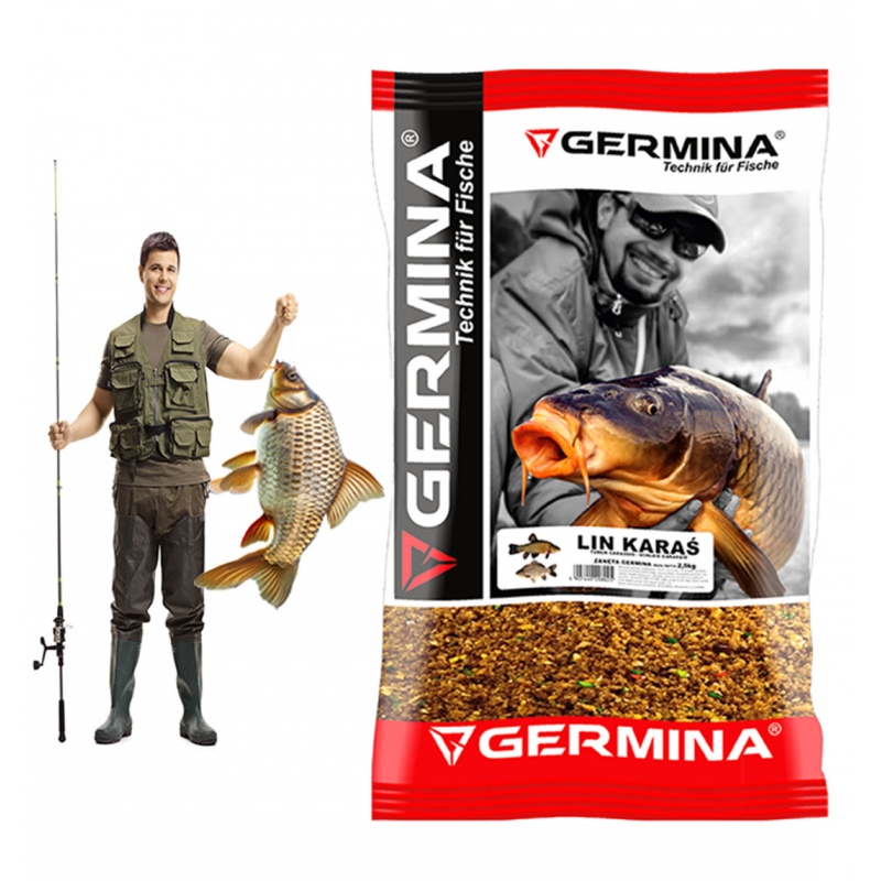 Germina Groundbaits Karaś Lin - Isca 1kg