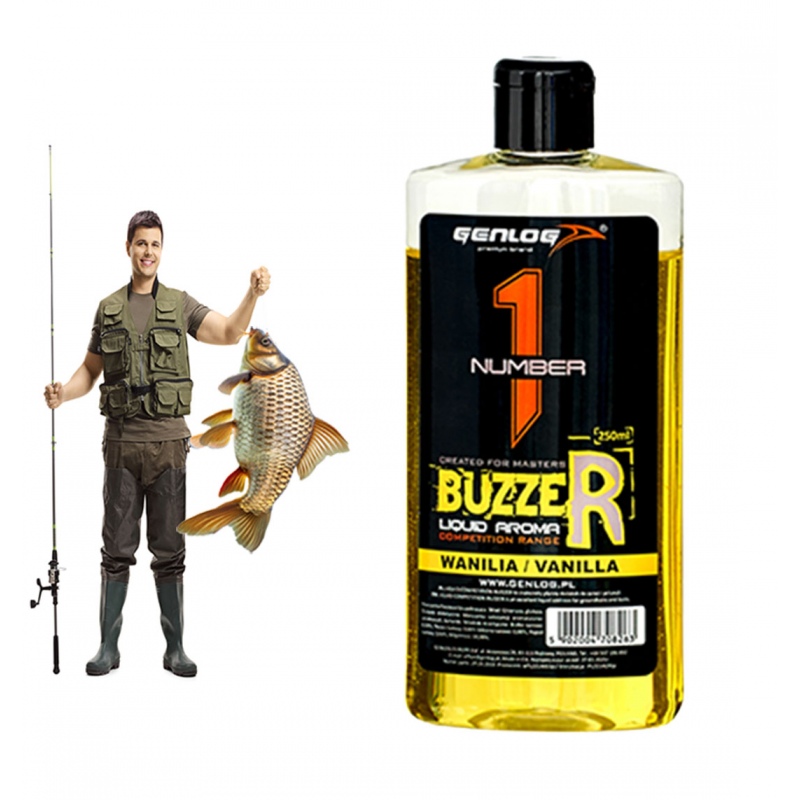 Genlog Buzzer Wanilia - płynny dodatek do zanęt 250ml