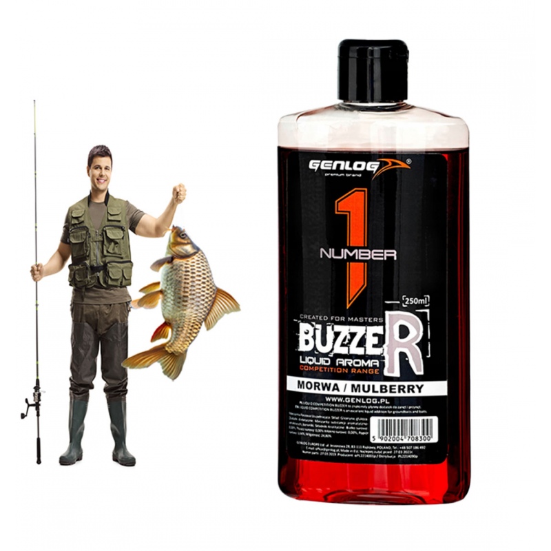 Genlog Buzzer Morwa 250ml - Dodatek do Zanęt