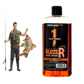 Genlog Buzzer Karmel liquid bait additive