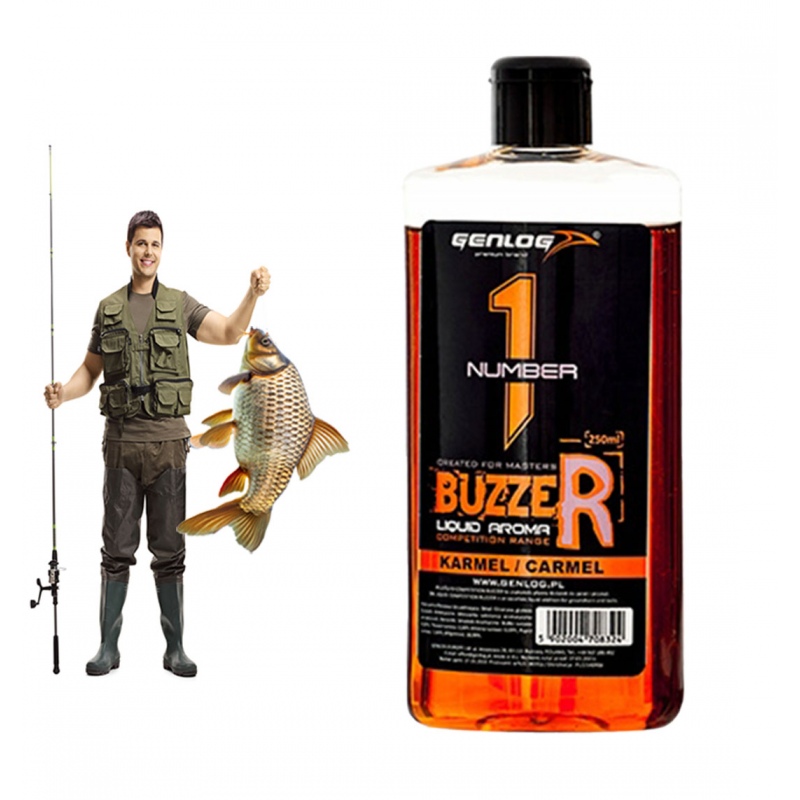 Genlog Buzzer Karmel - tekutý přídavek 250ml