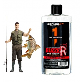 Genlog Buzzer Czosnek - płynny dodatek do zanęt 250ml