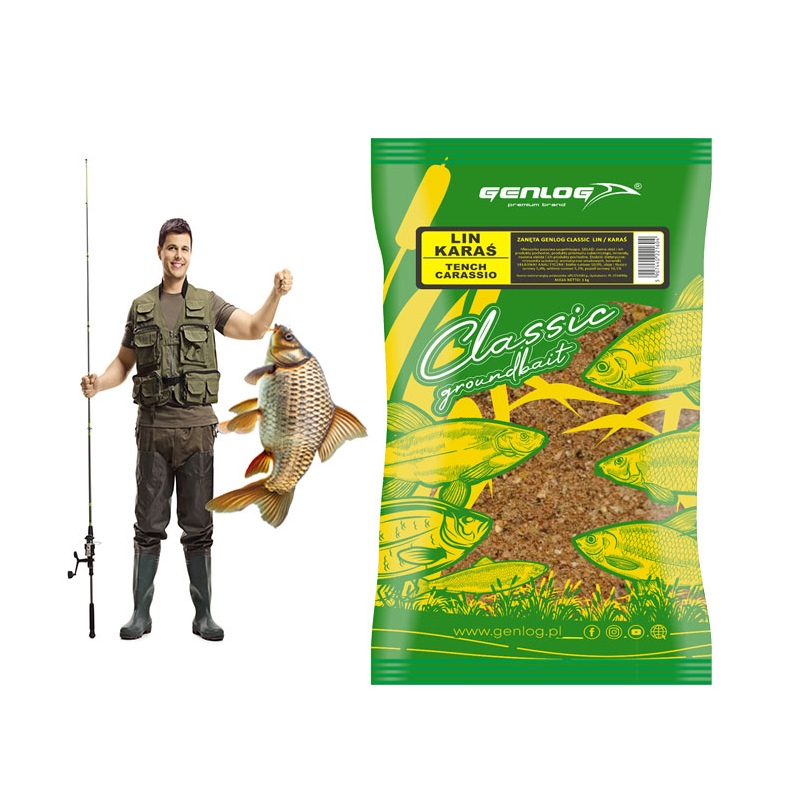 Genlog Classic Fischfutter 1kg für Angler