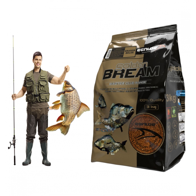 Genlog Golden Bream Brasem - 3kg Bait