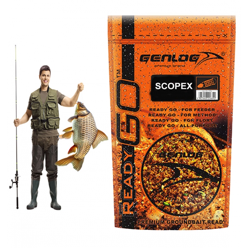 Genlog ReadyGo Scopex - Fischfutter 0,8kg