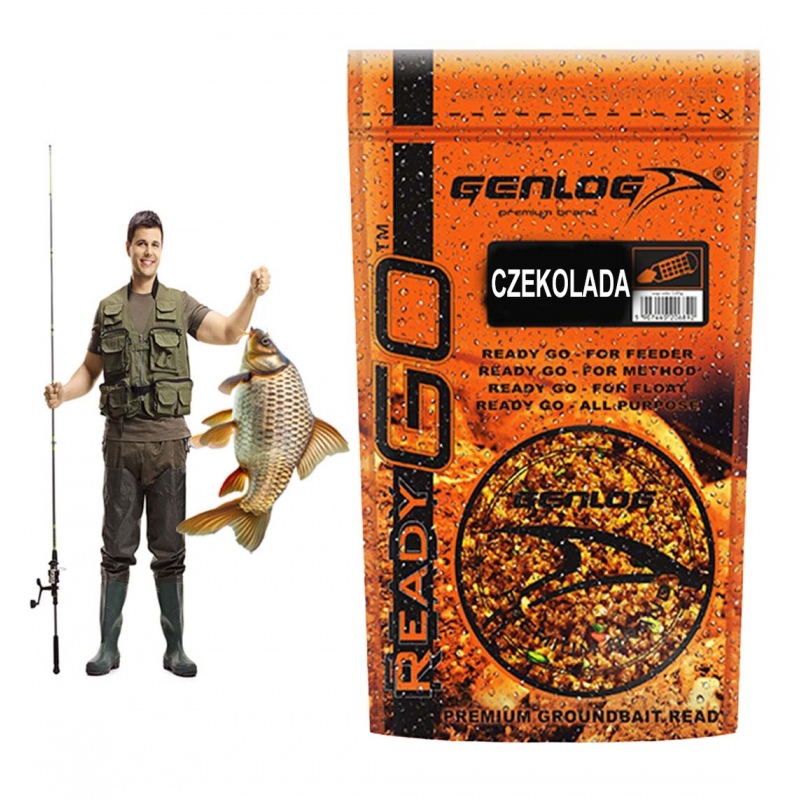 Genlog ReadyGo Czekolada Zanęta 0,8kg