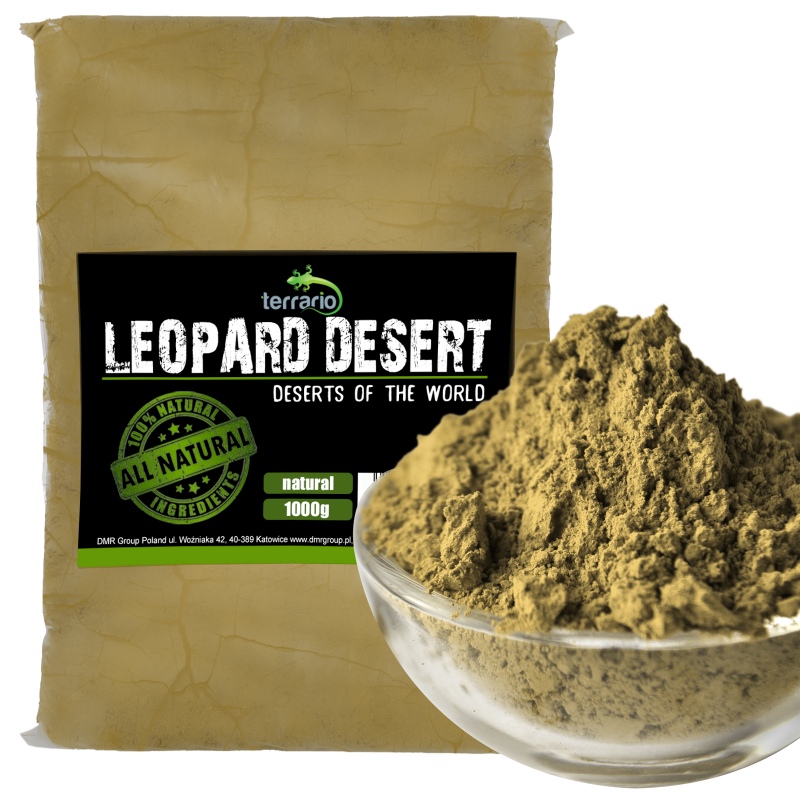 Terrario Leopard Desert 1kg - Wüstensand Untergrund