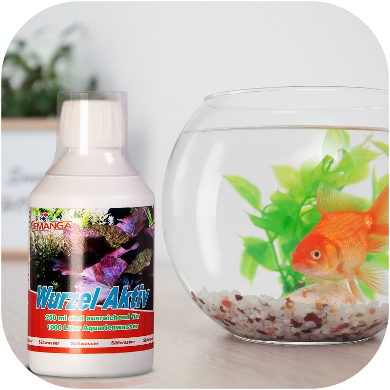 Snail treatment for aquariums - Femanga Wurzel Aktiv 250 ml