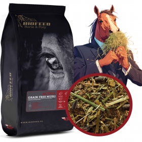 Biofeed Horse&Pony Active Musli Grain Free - bezzbożowa pasza dla koni sportowych 20kg