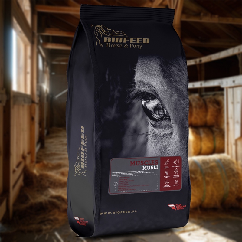 Biofeed Horse&Pony Muscles Musli - pasza dla koni na mięśnie 20kg