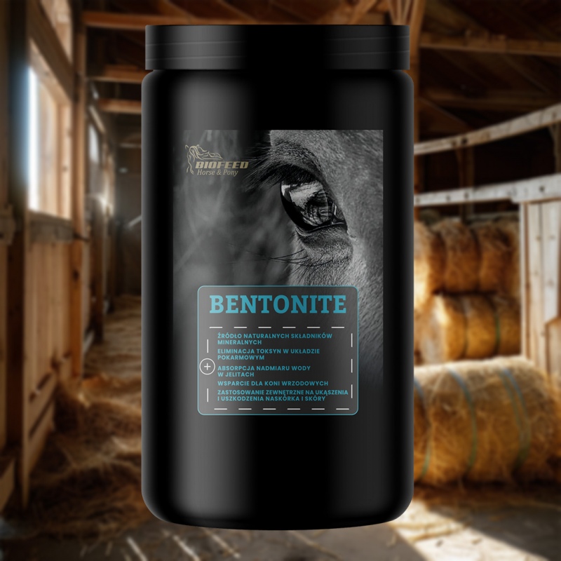 Biofeed Horse&Pony Bentonite - bentonit dla koni 900g