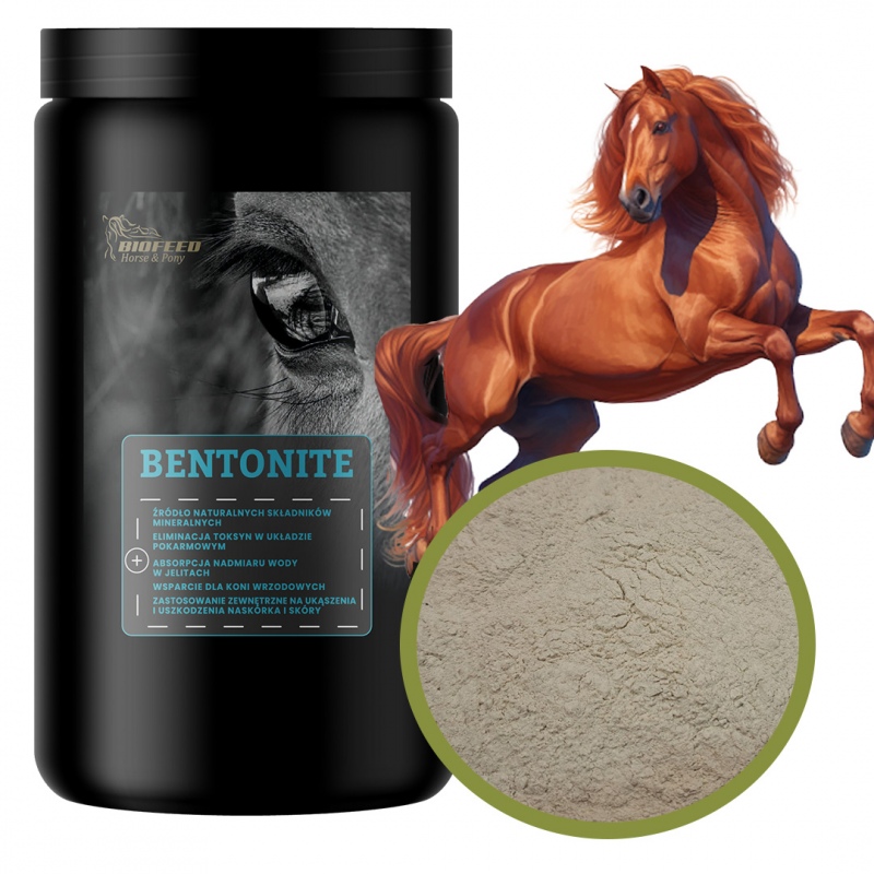 Biofeed Horse&Pony Bentonite - bentonit dla koni 900g