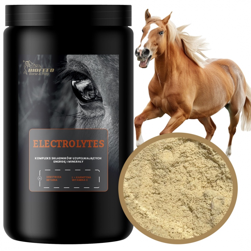 Biofeed Horse&Pony Electrolytes - elektrolity dla konia 900g