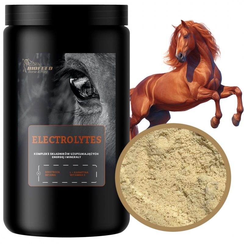 Biofeed Horse&Pony Electrolytes - elektrolity dla konia 900g