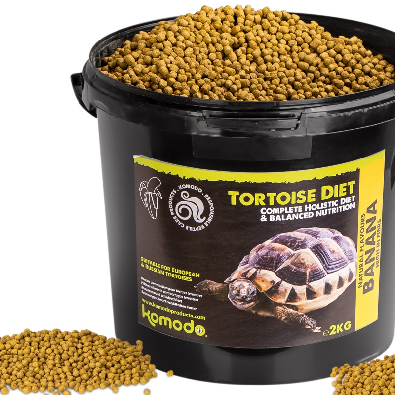 Komodo Tortoise Diet Banana 2kg - pokarm dla żółwi