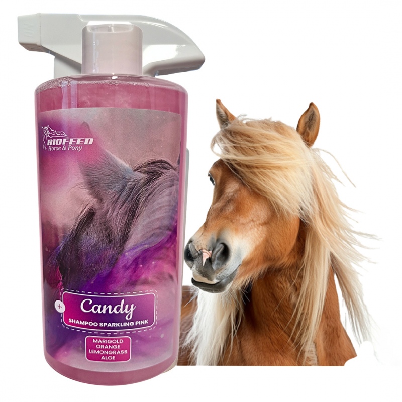 Biofeed Horse&Pony Shampoo Sparkling Pink - szampon dla konia 500ml