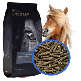 Biofeed Horse&Pony Hair&Skin Pellets - granulat dla koni z problemami skórnymi 25kg