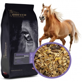 Biofeed Horse&Pony Respiration Musli - mieszanka dla konia wspomagająca układ oddechowy 20kg