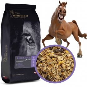 Biofeed Horse&Pony Respiration Musli - mieszanka dla konia wspomagająca układ oddechowy 20kg